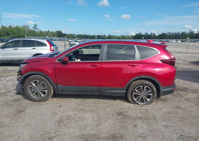 2022 Honda Cr-v 2wd Ex-l, daño Frontal, Iaai lote 46329371, foto 15 de 17