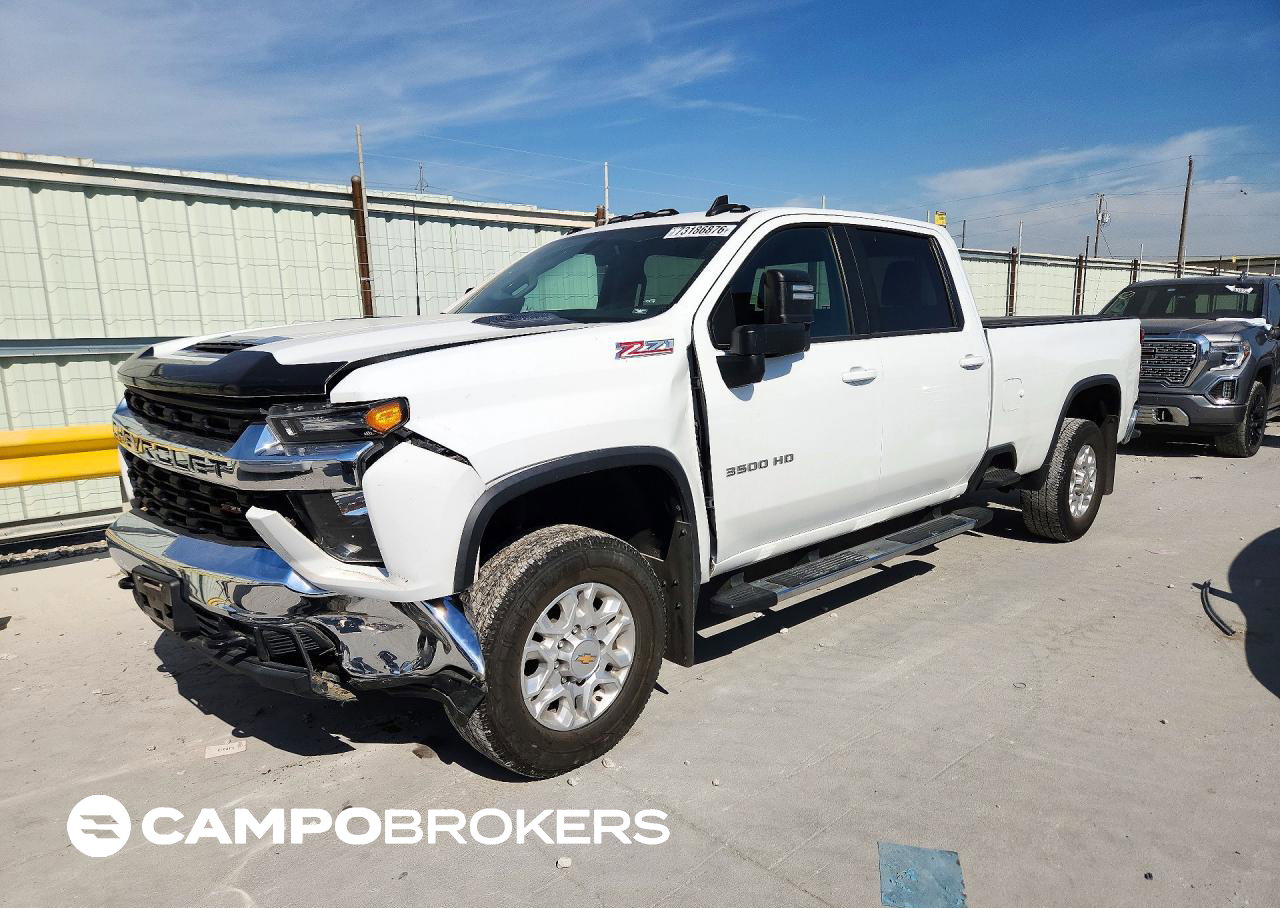 2021 Chevrolet Silverado K3500 Lt, uszkodzenie: Przód, Copart lot 73186876