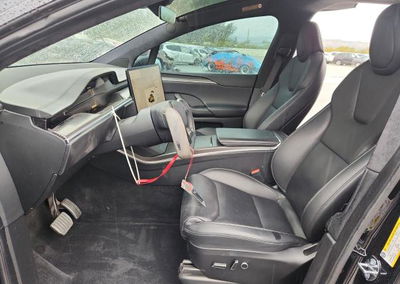 2022 Tesla Model X, Front End damage, Copart lot 74281756, photo 7 of 13