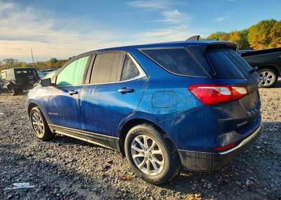 2020 Chevrolet Equinox Lt, пошкодження: Бік, Copart лот 73421536, фото 2 з 13