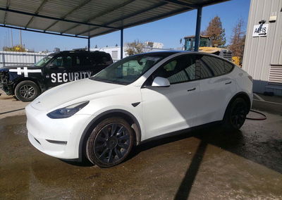 2023 Tesla Model Y, Rear End damage, Copart lot 72680116