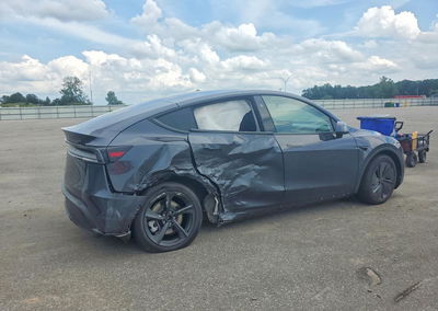 2026 Tesla Model Y, Side damage, Copart lot 66569216, photo 3 of 12