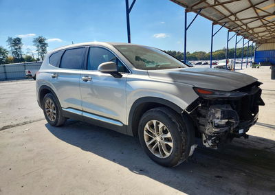 2019 Hyundai Santa Fe Se, daño Frontal, Copart lote 73696516, foto 4 de 13