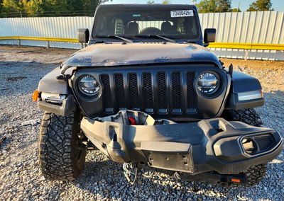 2021 Jeep Wrangler Unlimited Sahara, Front End damage, Copart lot 73480426, photo 5 of 15