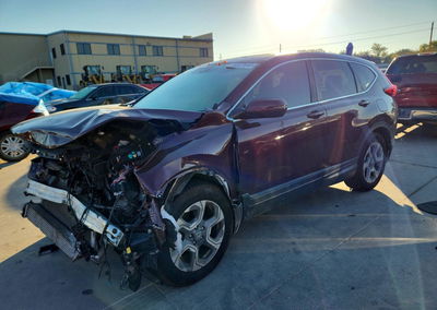 2019 Honda Cr-v Ex, uszkodzenie: Przód, Copart lot 74527646