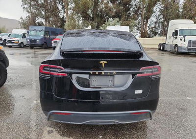 2022 Tesla Model X, Front End damage, Copart lot 74281756, photo 6 of 13