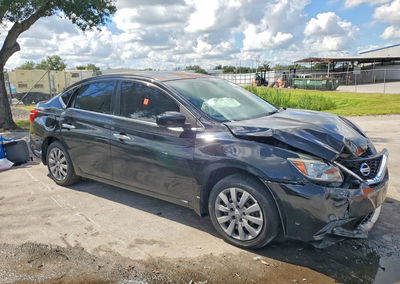 2019 Nissan Sentra S, daño Frontal, Copart lote 68915386, foto 4 de 13