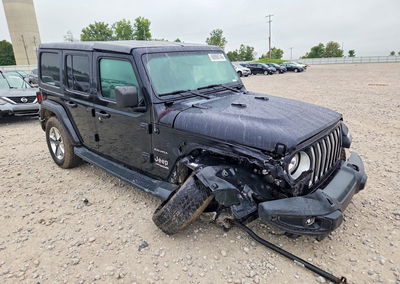 2019 Jeep Wrangler Unlimited Sahara, пошкодження: Перекидання, Copart лот 68898746, фото 4 з 14