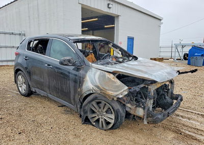 2019 Kia Sportage Lx, Burn - Engine damage, Copart lot 71027276, photo 4 of 13