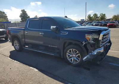 2021 Gmc Sierra K1500 Slt, daño Frontal, Copart lote 70370036, foto 4 de 14