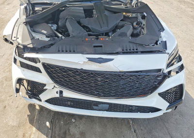 2026 Genesis Gv80 Coupe Prestige Black, Front End damage, Copart lot 69515436, photo 12 of 13