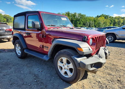 2021 Jeep Wrangler Sport, пошкодження: Передня частина, Copart лот 69374386, фото 4 з 12