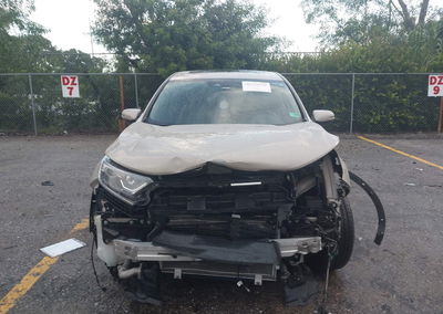 2019 Honda Cr-v Ex, daño Frontal, Iaai lote 46135638, foto 13 de 17
