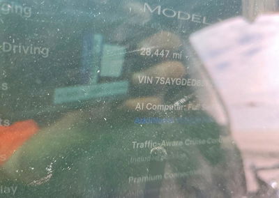 2025 Tesla Model Y, Front End damage, Copart lot 64604506, photo 9 of 15