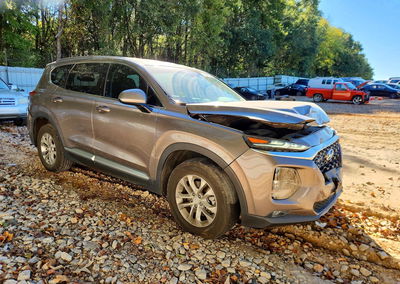 2019 Hyundai Santa Fe Sel 2.4l, Front End damage, Copart lot 73418446, photo 4 of 15
