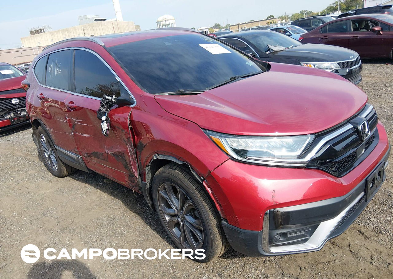 2020 Honda Cr-v Awd Touring, daño Lateral derecho, Iaai lote 46127905