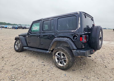 2019 Jeep Wrangler Unlimited Sahara, пошкодження: Перекидання, Copart лот 68898746, фото 2 з 14