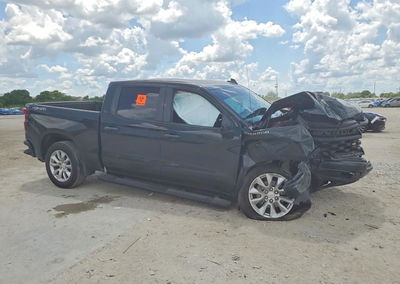 2025 Chevrolet Silverado K1500 Custom, daño Frontal, Copart lote 64922396, foto 4 de 13