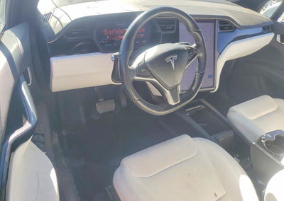 2021 Tesla Model X, Rear End damage, Copart lot 68675126, photo 8 of 15