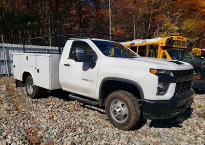 2022 Chevrolet Silverado K3500 Service Truck, uszkodzenie: Zalanie, Copart lot 72318976, zdjęcie 4 z 12