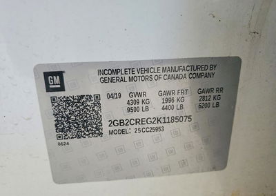 2019 Chevrolet Silverado C2500 Heavy Duty, Minor Dents/Scratches damage, Copart lot 71413466, photo 9 of 9