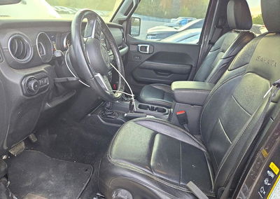 2021 Jeep Wrangler Unlimited Sahara, Front End damage, Copart lot 73480426, photo 7 of 15