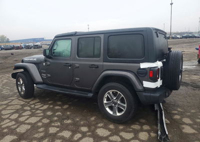 2020 Jeep Wrangler Unlimited Sahara, uszkodzenie: Tył, Copart lot 72111796, zdjęcie 2 z 14