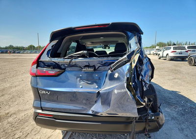 2024 Honda Cr-v Exl, пошкодження: Задня частина, Copart лот 53039986, фото 6 з 15