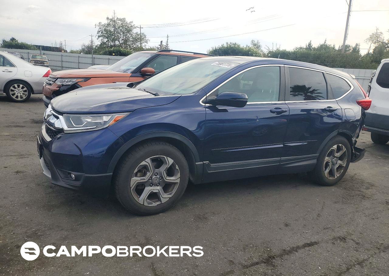 2019 Honda Cr-v Ex, uszkodzenie: Tył, Copart lot 75051776