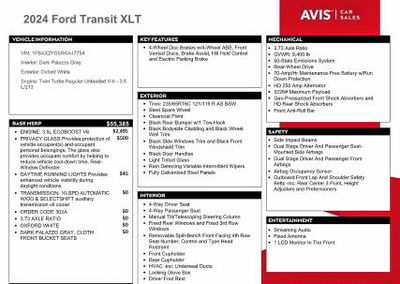 2024 Ford Transit T-350, daño Lateral, Copart lote 70710746, foto 13 de 14