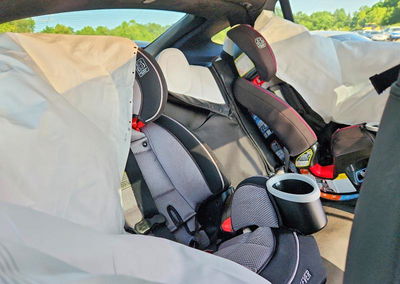 2019 Tesla Model X, daño Frontal, Copart lote 63709826, foto 10 de 13