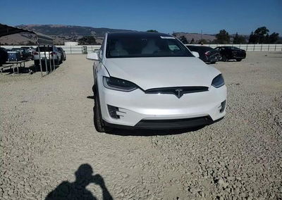 2021 Tesla Model X, Rear End damage, Copart lot 68675126, photo 14 of 15
