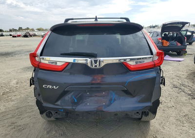 2019 Honda Cr-v Exl, Rear End damage, Copart lot 74035286, photo 6 of 13
