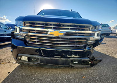 2021 Chevrolet Silverado K1500 High Country, пошкодження: Передня частина, Copart лот 71215466, фото 5 з 14