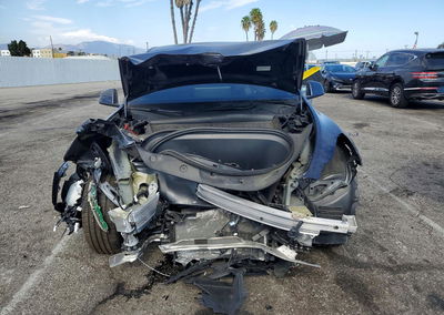 2025 Tesla Model Y, Front End damage, Copart lot 64604506, photo 5 of 15