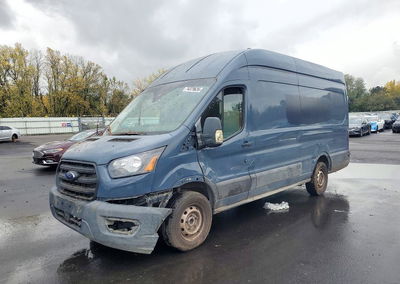 2020 Ford Transit 250 Delivery Van, Front End damage, Copart lot 74379626