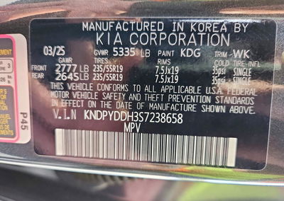 2025 Kia Sportage X Line, uszkodzenie: Tył, Copart lot 73991396, zdjęcie 14 z 14