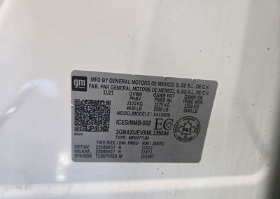 2022 Chevrolet Equinox Lt, uszkodzenie: Drobne wgniecenia/zarysowania, Copart lot 72754376, zdjęcie 13 z 13