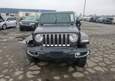 2020 Jeep Wrangler Unlimited Sahara, uszkodzenie: Tył, Copart lot 72111796, zdjęcie 13 z 14