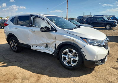 2019 Honda Cr-v Exl, daño Lateral, Copart lote 70619156, foto 4 de 14