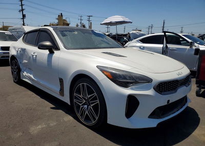 2022 Kia Stinger, daño Lateral, Copart lote 52402126, foto 4 de 14