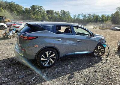 2023 Nissan Murano Sl, daño Frontal, Copart lote 70914046, foto 3 de 13