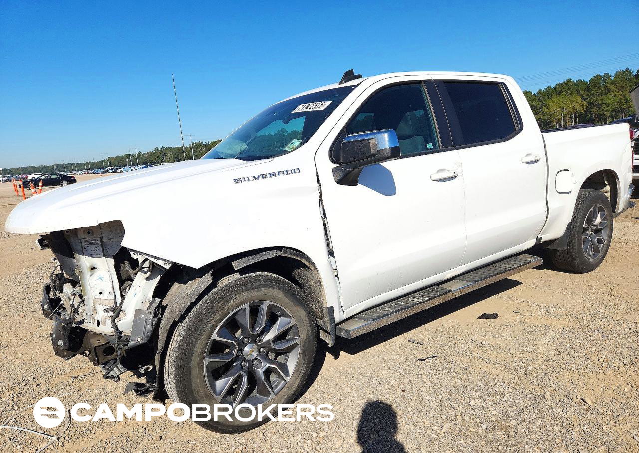 2021 Chevrolet Silverado C1500 Lt, пошкодження: Передня частина, Copart лот 71962526