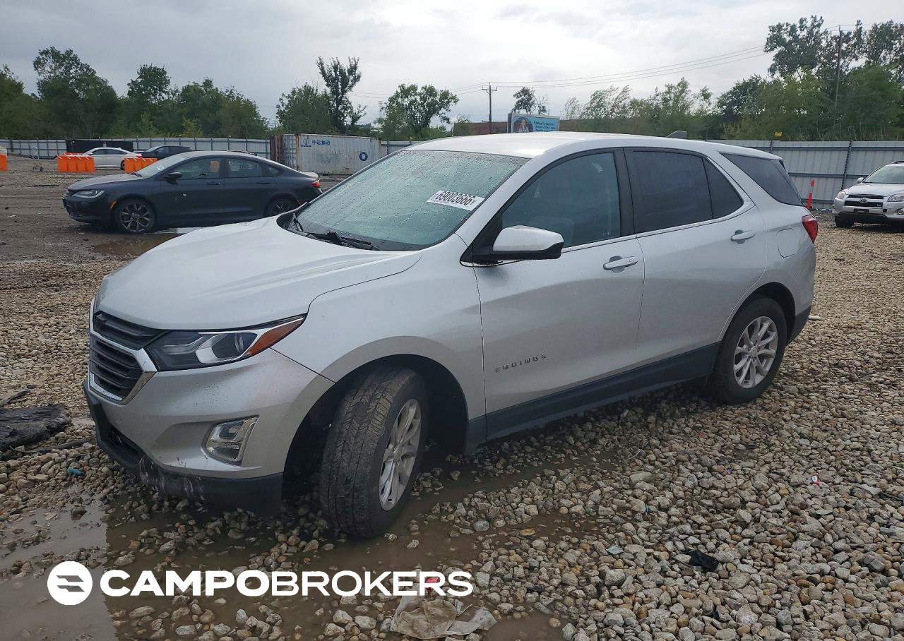 2021 Chevrolet Equinox Lt, пошкодження: Передня частина, Copart лот 71134186