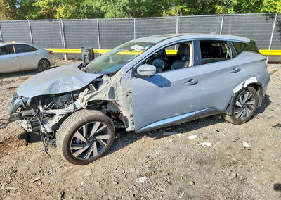 2023 Nissan Murano Sl, Front End damage, Copart lot 70914046
