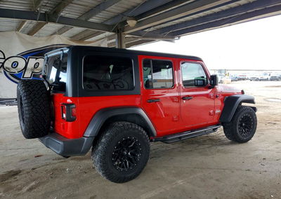 2020 Jeep Wrangler Unlimited Sport, uszkodzenie: Przód, Copart lot 74079236, zdjęcie 3 z 12