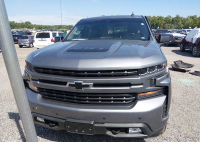 2021 Chevrolet Silverado 1500 4wd  Short Bed Rst, daño Lateral izquierdo, Iaai lote 46064953, foto 12 de 16