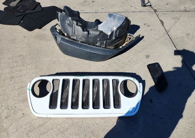 2021 Jeep Wrangler Unlimited Rubicon, Front End damage, Copart lot 74007266, photo 13 of 16