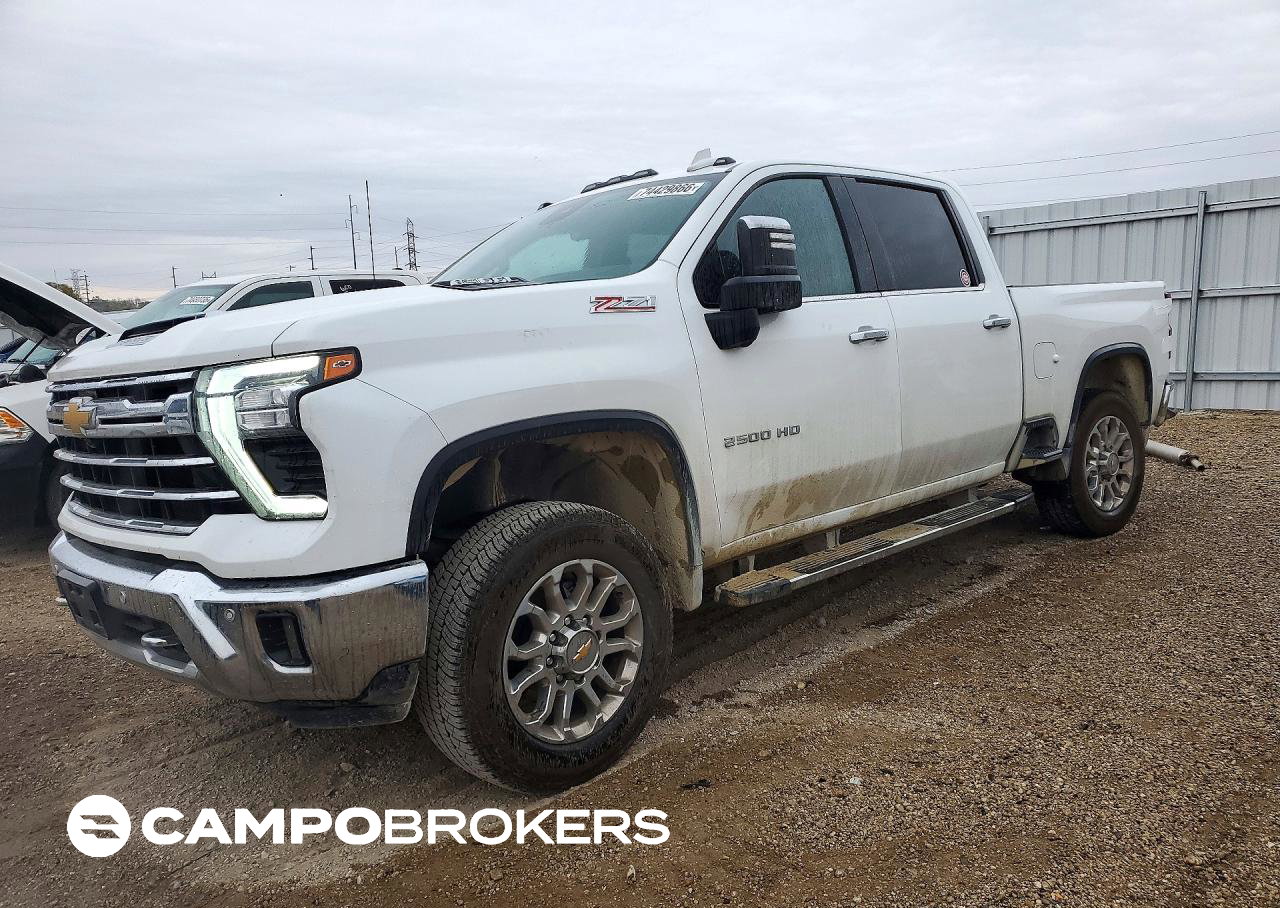2025 Chevrolet Silverado 2500 Hd, Side damage, Copart lot 74429866