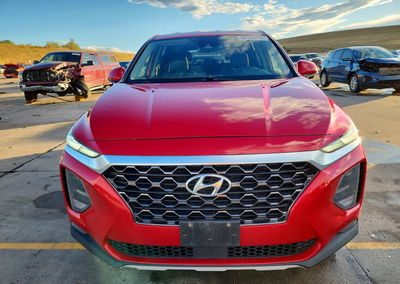 2020 Hyundai Santa Fe Sel, Hail damage, Copart lot 68703296, photo 5 of 15